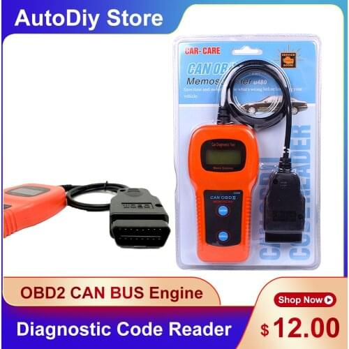 OBDⅡ/EOBD Code Reader Car Diagnostic Tools CAN BUS & Engine 16 PIN Works On All 1996 And Newer Cars & Trucks Clear Trouble Codes