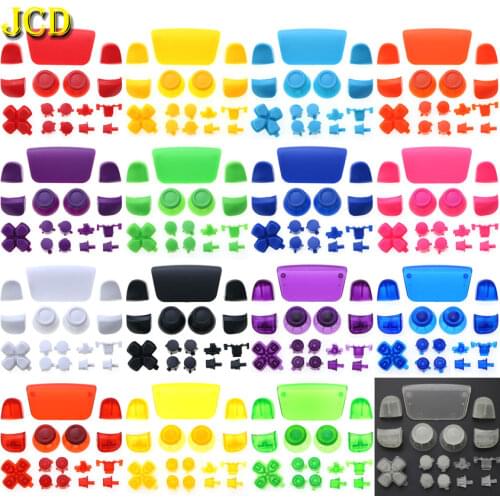 JCD Full Set Button Joysticks Caps D-pad R1 L1 R2 L2 Direction Key AB XY Buttons For Sony PS5 Controller