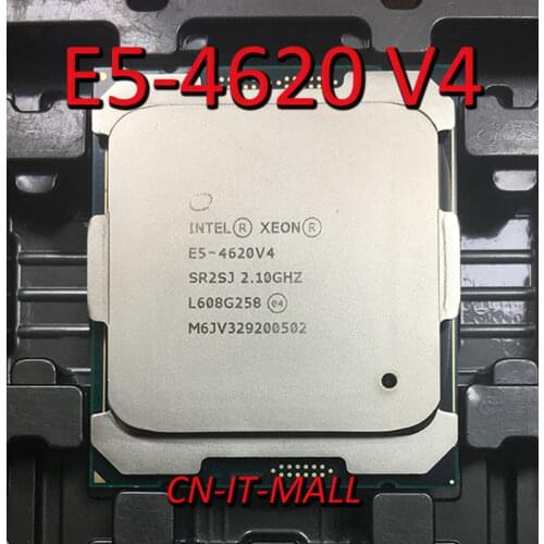Intel Xeon E5-4620 V4 CPU 2.1GHz 25M 10 Core 20 Threads LGA2011-3 Processor