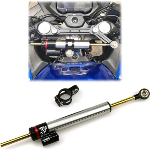 Universal Motorcycle Aluminum Alloy 75MM Damper Shock Absorption Steering Stabilizer Accessories