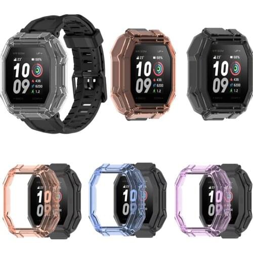 Protective Case For Huami Amazfit Ares Protection Cover Soft Shell Smart Watch Bracelet Transparent Protector Frame Accessories