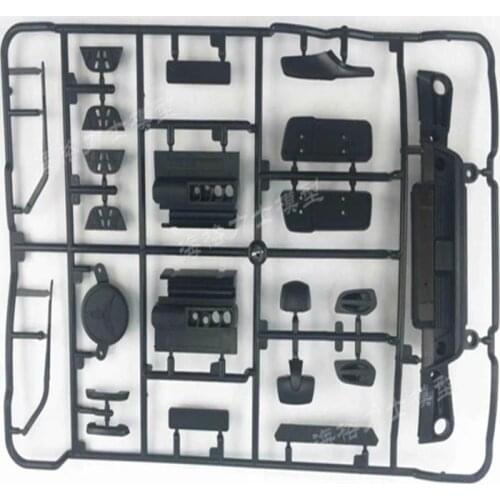 1/14 TAMIYA Benz Actros Giga 1851 Drag Head Truck Grille The Rearview Mirror The Tail Lamp Cup The Wiper R Plate Part body Shell