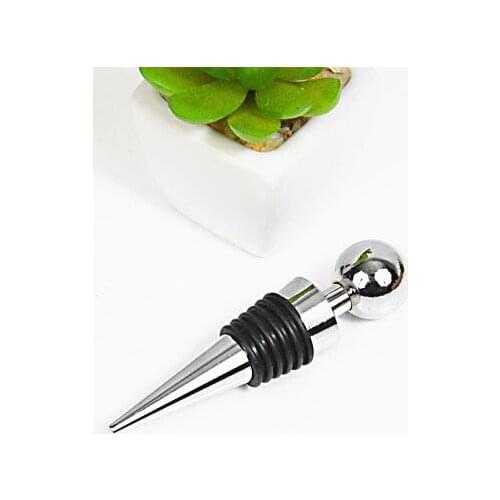 1PC Metal Fresh Gift Durable Collection Bottle Stopper Zinc Alloy Wine Stoppers LJ 016