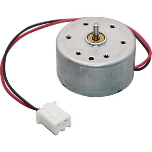 1 Pcs Brush motor speed 2400 r/min 3V DC micro motor fan motor Audio equipment Game machine Beauty equipment mart Meter motor