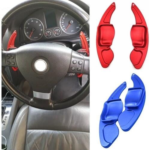 2pcs/lot Car Steering Wheel Shift Paddle Shifter For VW Golf 6 GTI R20 R36 cc tiguan Magotan SCIROCCO