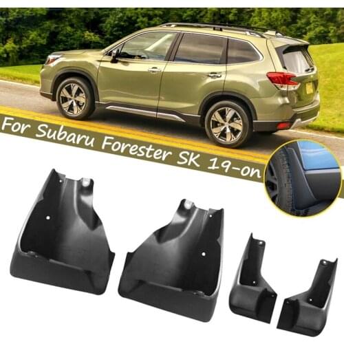 4PCS Front Rear Wheel Mudguards for Subaru Forester SK 2019 2020 2021 Splash Guards Fender Mud Flaps J101SSJ000