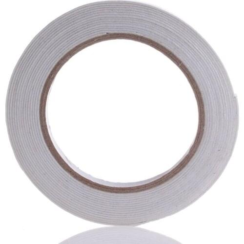 5m White Double Sided Strong Sticky Self Adhesive Foam Tape Mounting Fixing Pad