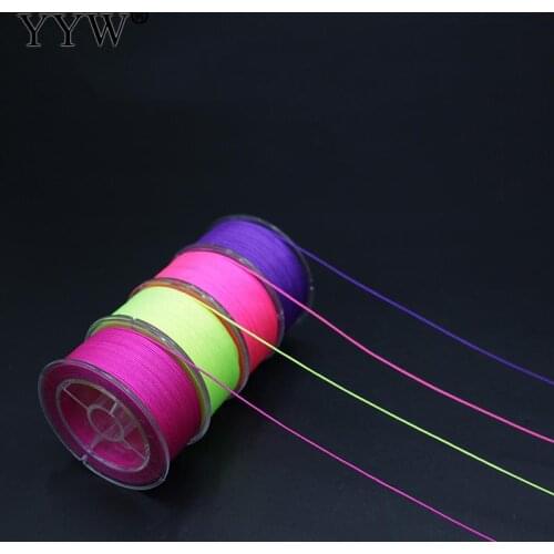60m 0.8mm Nylon Cord Jewelry Making Accessories Cotton Cord Thread String DIY Tassels Beading Braided Bracelet Fahion Rope