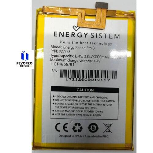 Brand new high quality 3000mAh Energy phone pro3 Battery For Energy Pro3 Pro 3 Mobile phone