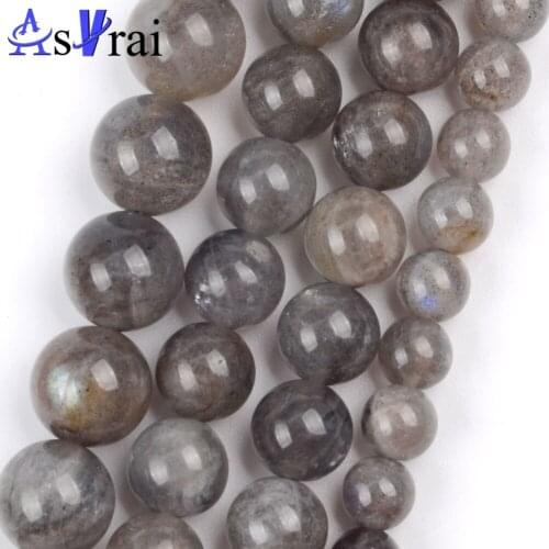 6 8 10mm High Quality Genuine Natural Labradorite Stone Beads For Jewelry Making Round Loose Spacer Beads DIY Bracelet Necklace