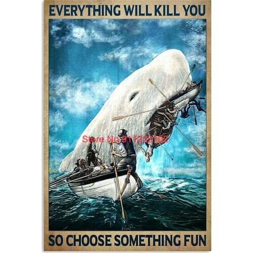 Choosse Something Fun Poster Vintage Iron Painting Garage Decor Bar Pub Man Cave Decorative Metal Plaque