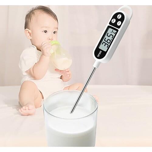 Kitchen Digital BBQ Food Thermometer Meat Cake Candy Fry Grill Dinning Household Cooking Thermometer Gauge Oven Thermometer Tool