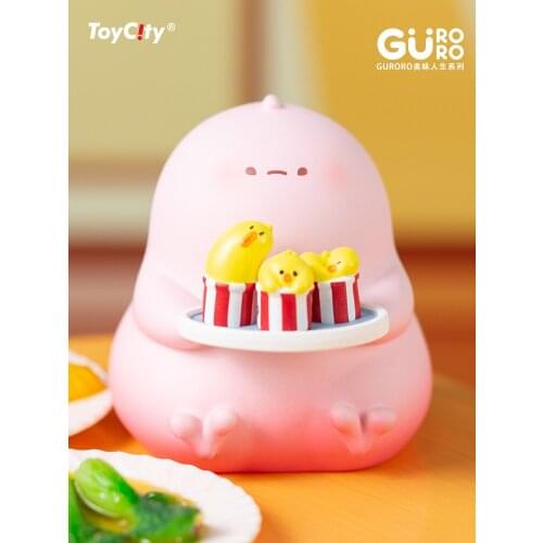 Blind Box ToyCity GURORO Series Lovely Toys Girls' Gift Anime Figure Cute Model Desk Accessories Home Decore Tide Play Dolls