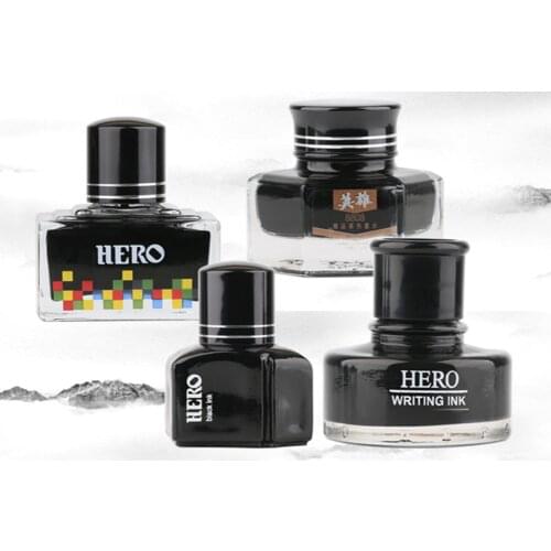 Hero Ink Pigment Type Non Carbon Ink Pen Ink Hero 440 /400 /7105 /8808