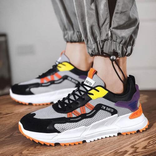 Men Sneakers Breathable Mesh Male Shoes Adult Fashion Men Krasovki Light Trainers Sneakers Shoes Men Baskets Homme