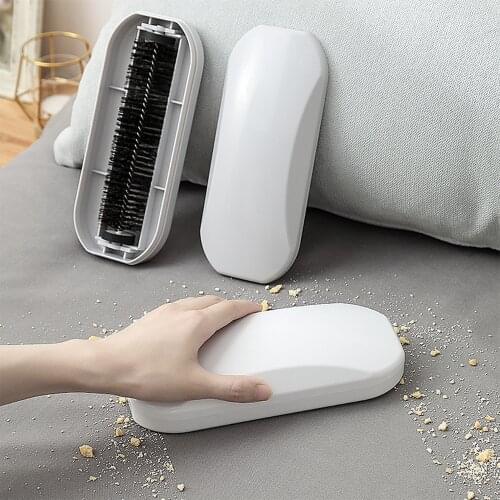 Multifunctional rolling bed sweeping brush floor dust removal brush, household nutshell debris cleaning brush hair removal brush