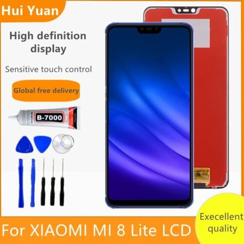 Original LCD For Xiaomi Mi 8 Lite LCD Display Touch Screen Digitizer Assembly With Frame For Xiaomi Mi8 Lite Mi 8X LCD