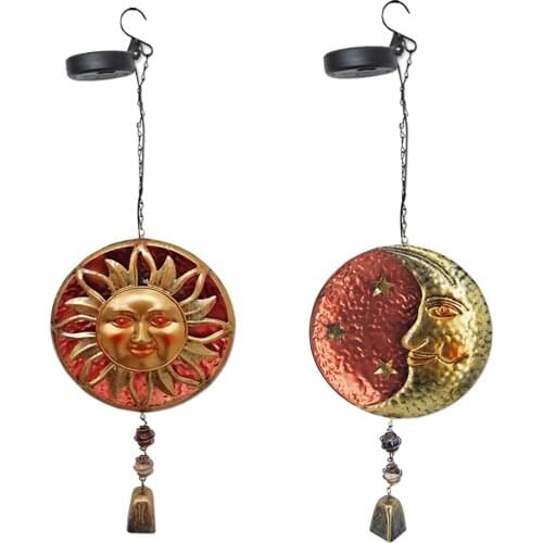 Hanging Metal Art Windchime Wind Bell Collection Window Patio Garden Home Indoor Backyard Walkway Ornament