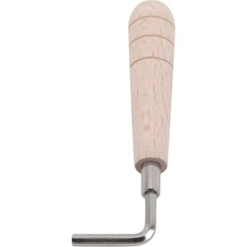 Luthier Guitar Adjust Wrench Hex Curvature Of Guitar Neck 4mm Truss Rod Allen Key Wooden Handle Mandolin Ukulele Tool