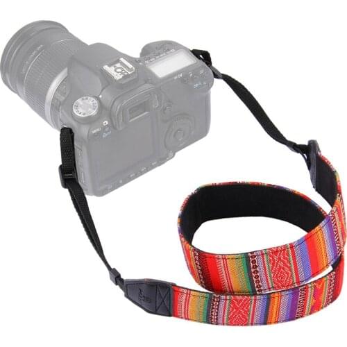 Retro Vintage Trendy Style Vintage Camera Shoulder Neck Strap For Canon Single Shoulder Slings Strap Belts DSLR Cameras Strap