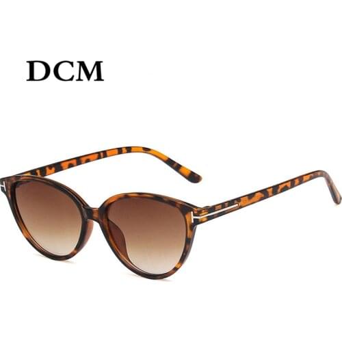 DCM Cateye Sunglasses Women Sexy Retro Small Cat Eye Sun Glasses Brand Designer Colorful Eyewear For Female Oculos De Sol