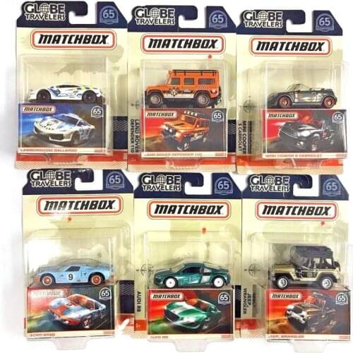 Matchbox Car 1:64 Sports Car AUDI FORD JEEP MINI COOPER Collector Edition Globe Travelers Metal Diecast Model Car Kids Toys Gift
