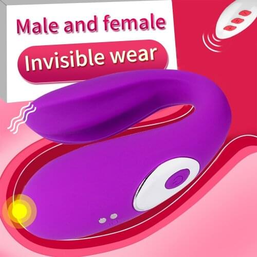 U Shape Vibrator For Women Men Wireless Remote 12 Speed Waterproof Vibrator Clitoris G-Spot Stimulation Adult Sex Toy Drop Ship