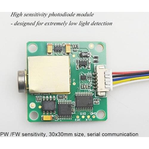 High Sensitivity Silicon Photodiode Module Detector Weak Light Power Meter Biochemical Chemical Medical Fluorescence Detection