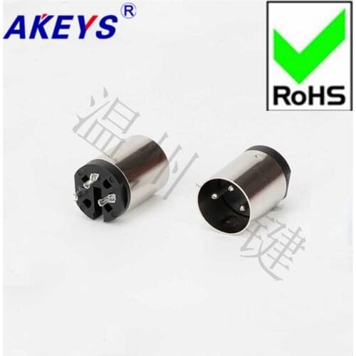 10PCS DSCT-3-07f keyboard plug DIN socket S-end 3-pin MIDI plug 3-core socket head