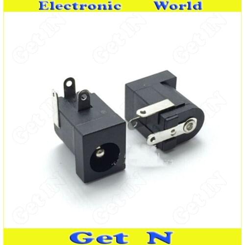 1000pcs DC-005 5.5*2.0mm Copper Pins Tablet PC DC AC Power Jack AC Power Interface Outlet Connectors Ports
