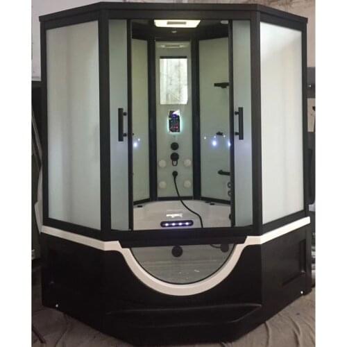 1650X1650X2250mm Double Person Bathroom Steam Shower Enclosure Mult-Functional Computer Control Wet Sauna Room 7026B