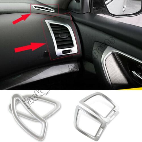 ABS Chrome Air Vent Outlet Cover Trim 4pcs Fit for Nissan Teana Altima 2016 2017 2018