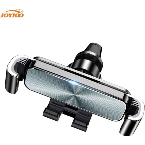 Air Outlet Car Mobile Phone Holder Navigation Instrument Panel Aluminum Alloy Multi-function Gravity Car Mobile Phone Holder