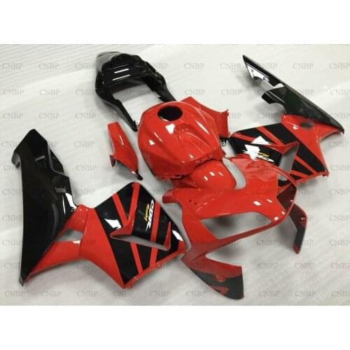 CBR 600 RR 2003 - 2004 Fairings CBR 600 RR 04 Fairing Kits CBR600 RR 2003 Red Black Bodywork