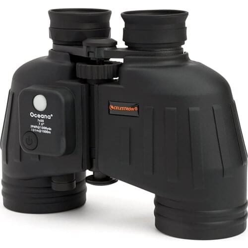 Celestron Oceana 7x50 Binoculars Marine Telescope For Sailing and Hunting Outdoor Sports Binocular With Compass and Rangefinder