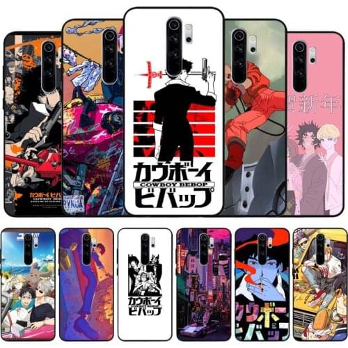Vaporwave Glitch Anime black Silicone Phone Case For Redmi note 9 8 7 Pro S 8T 7A Cover