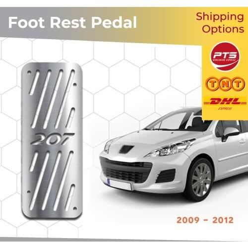 Peugeot 207 2009 2010 2011 2012 Car Accessories ABS Chrome Foot Rest Pedal Body Molding Moulding Trim