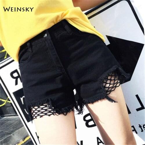 New Women Fashion Denim Shorts Plus Size Summer Casual Style Stretch Jeans