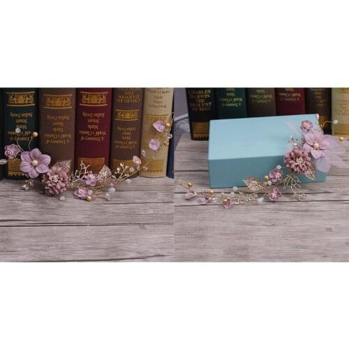 Exquisite Bride Headwear Head Band Hair Accessories Wedding Headdress Handmade Tiara Alloy