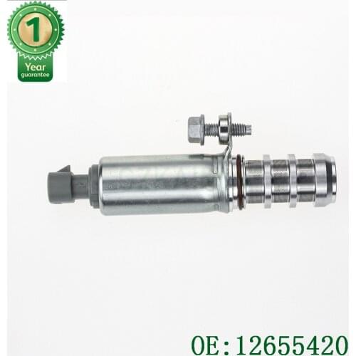 Set 2 new 12655420 12655421 ntake Exhaust Oil Control Timing Valve Solenoid VVT For GMC Saturn forChevrolet 12646783 12646784
