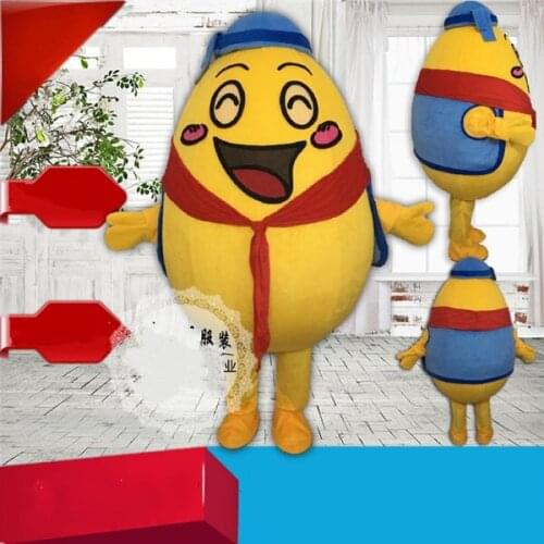 Chicken Egg Painting on Eggshell Mascot Costume Character Giftware Mascot