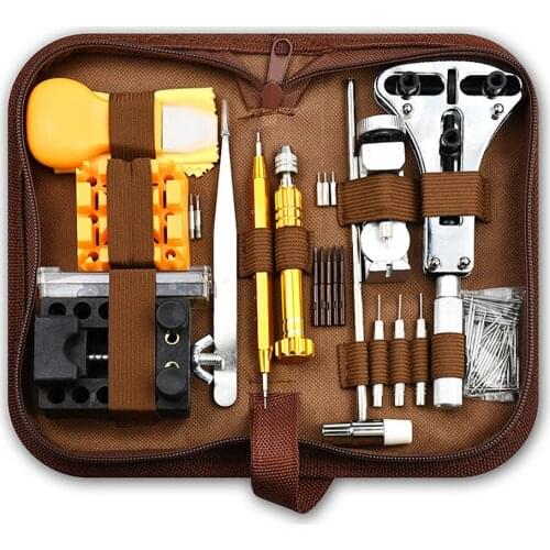 149pcs Watch Repair Kit Spring Bar Tool Battery Replacement Link Pin Remover Set With Carrying Case for Watchmaker Replace