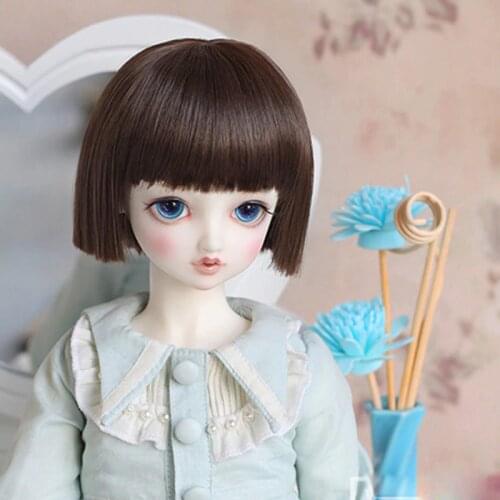 New Style 1/3 1/4 1/6 1/8 Bjd SD Wig Short Cute Hair Wig High Temperature Wire Hair Accessories