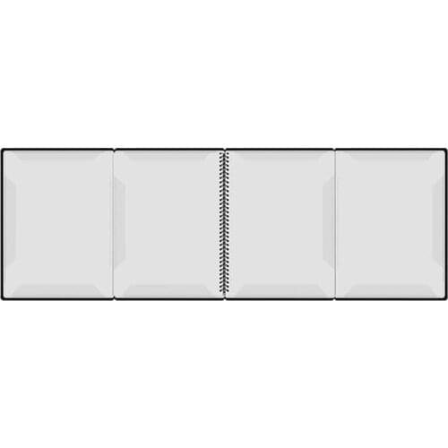 PTNOKA Sheet Music Folders Music Stand Accessories Music Binder 4 Pages Expand Spiral-Bound 40 Pockets