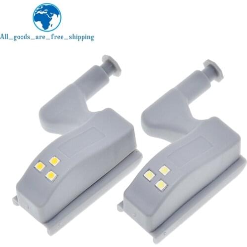 Universal Inner Hinge Led Sensor Lamp 0.3w Cabinet Wardrobe Cupboard Door 3 Leds Night Light Auto Switch On/off Bulb