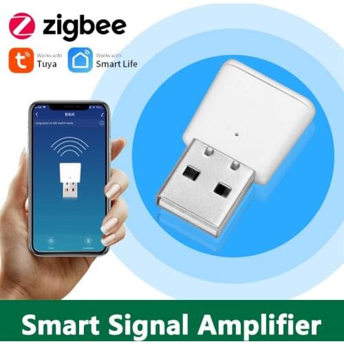 Tuya Smart Zigbee Signal Amplifier Repeater WiFi Long Range Extender Tuya Enhanced Amplifier Enhancer Repeater Hot