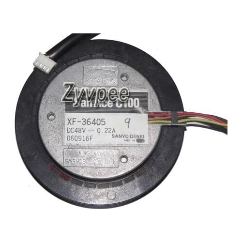 San Ace C100 10020 XF-36405 48V 0.22A 4Wires Cooling Fan