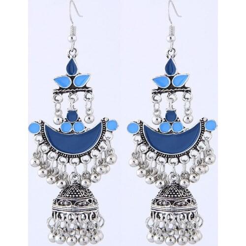 YADA Vintage Tassel Birdcage Bell Earring For women Girl Crystal Statement Earring Geometric Jewelry Earrings Wholesale ER210008