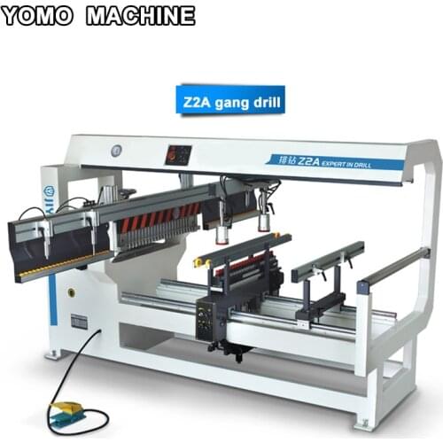 Z2A wood boring machine carpentry Woodworking double row drill gang drill