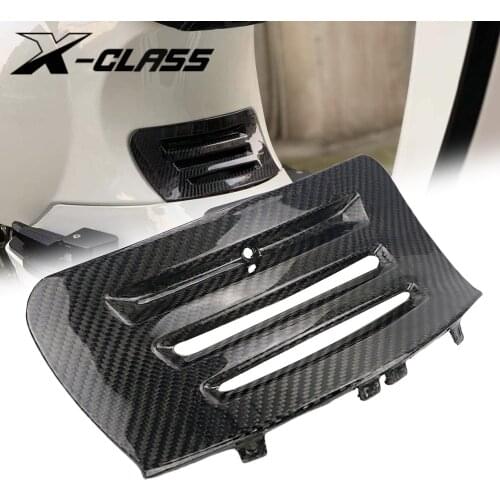 Motorcycle Cylinder Radiator Guard Heat Shield Cover Protector Carbon Fiber for Vespa Sprint Primavera 125 150 2013-2019 2020